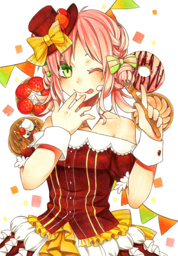 ベスト スイーツ 女の子 イラスト 100 ベストミキシング写真 イラストレーション