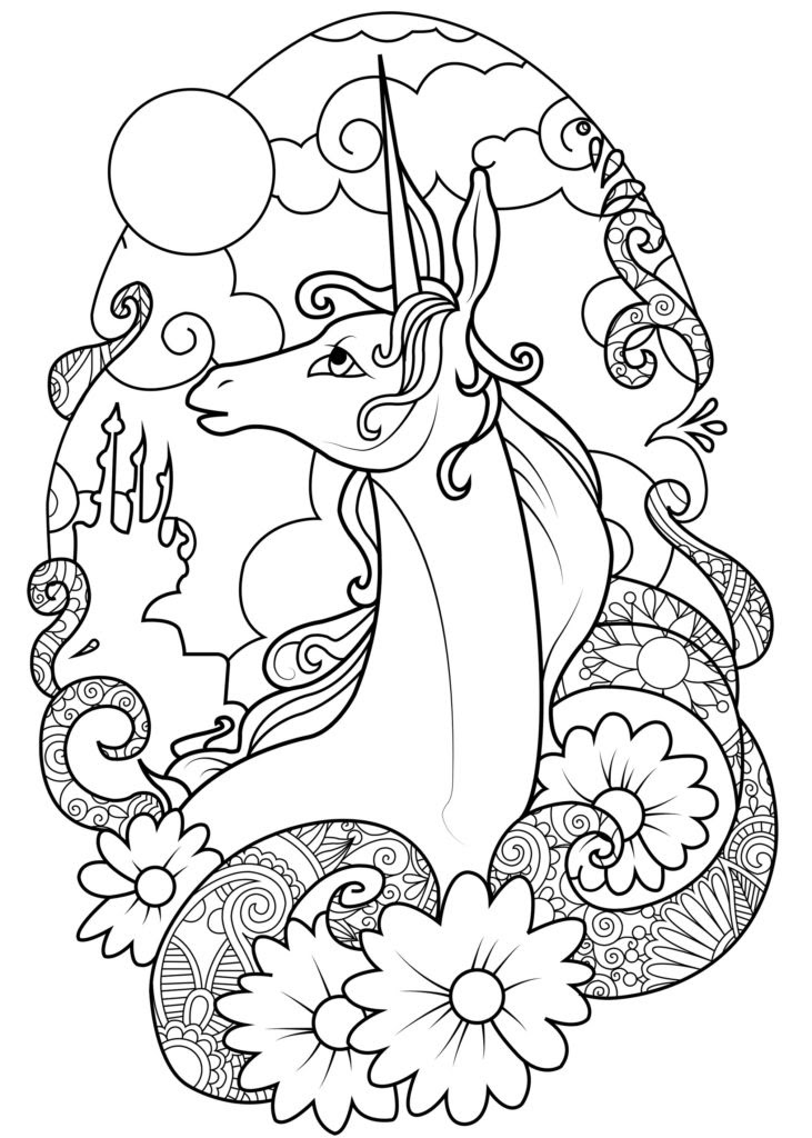 Adorable Cute Animal Coloring Pages For Girls