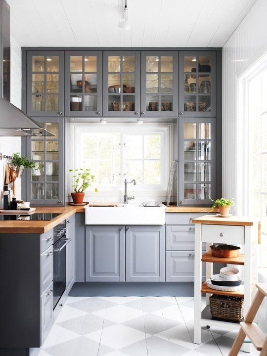 Shaker style cabinet furniture cabinets white gray simple kitchens. Ideas And Expert Tips On Glass Kitchen Cabinet Doors Decoholic