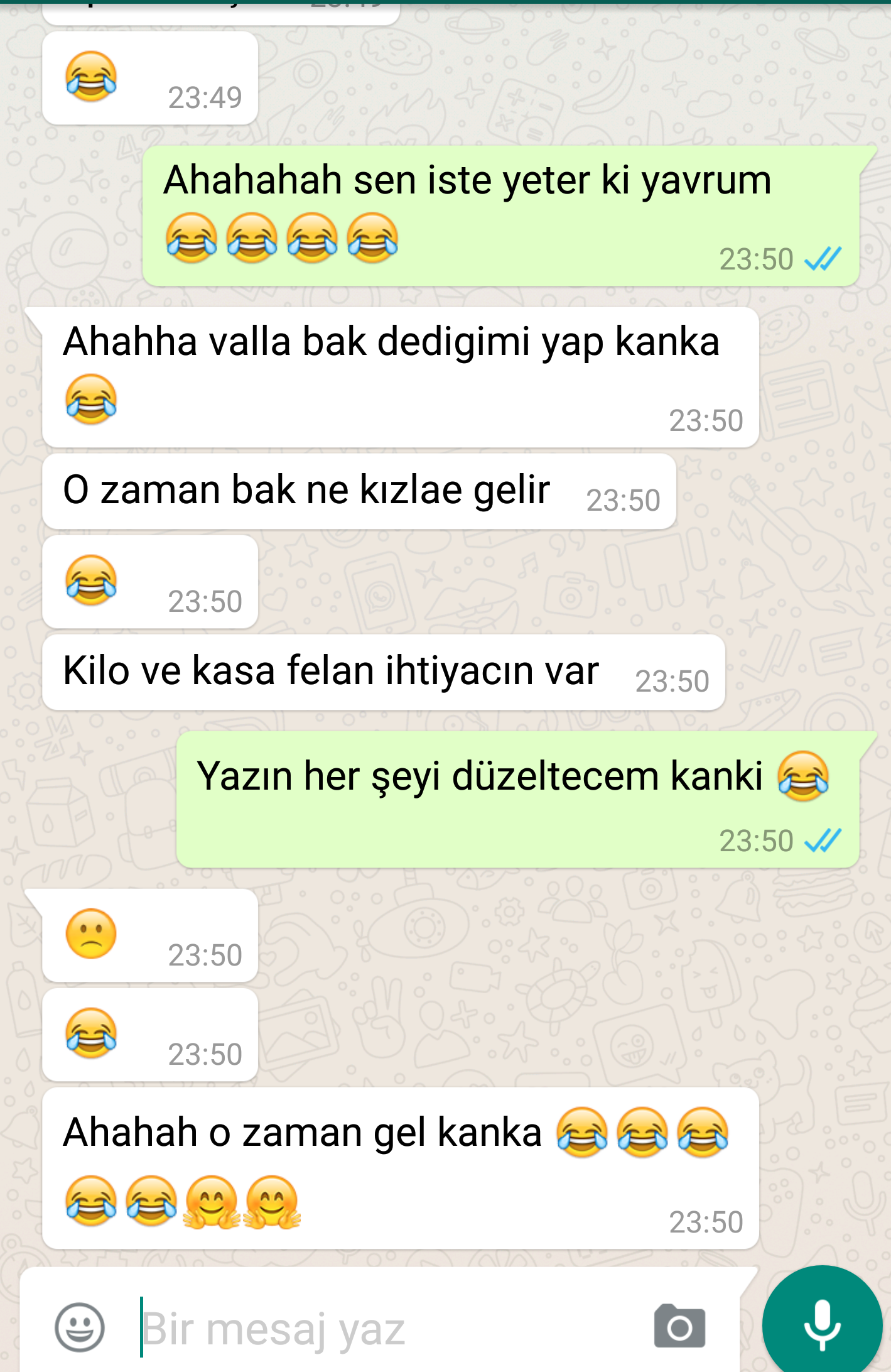 Tanımadığın kıza ilk mesaj sözleri