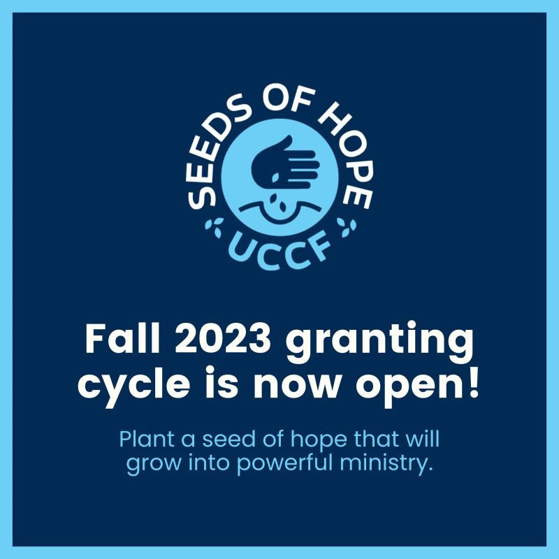 Seeds of Hope Granting Cyce is Now Open