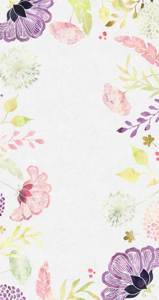 最高かつ最も包括的な花水彩手机桌布 最高の花の画像