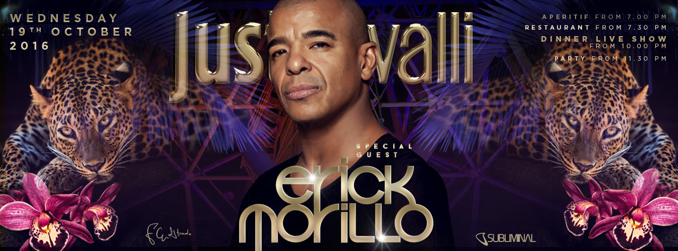  Erick Morillo & Halloween Night in Just Cavalli Milano