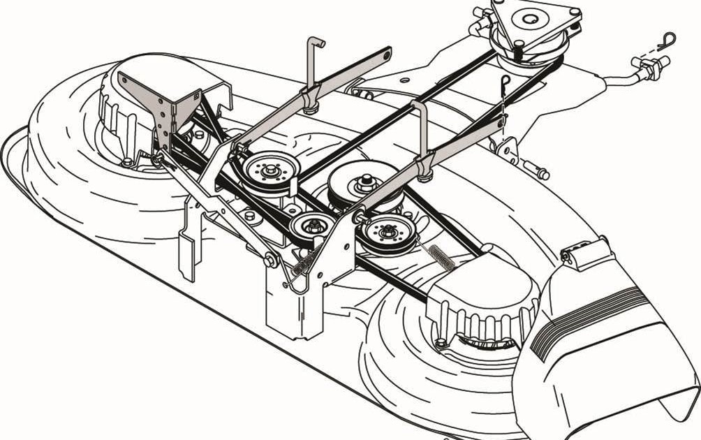 Craftsman Gt5000 Mower Deck Belt Diagram | Images and Photos finder