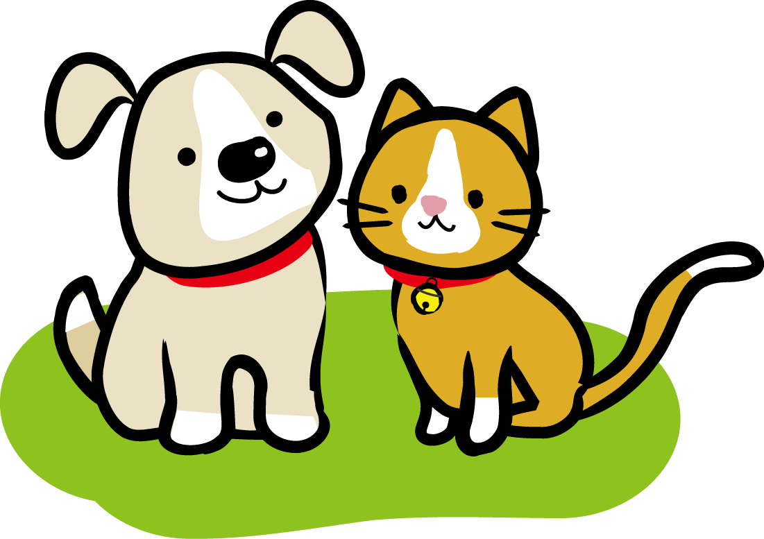 かわいい動物画像 トップ100 犬猫 イラスト フリー