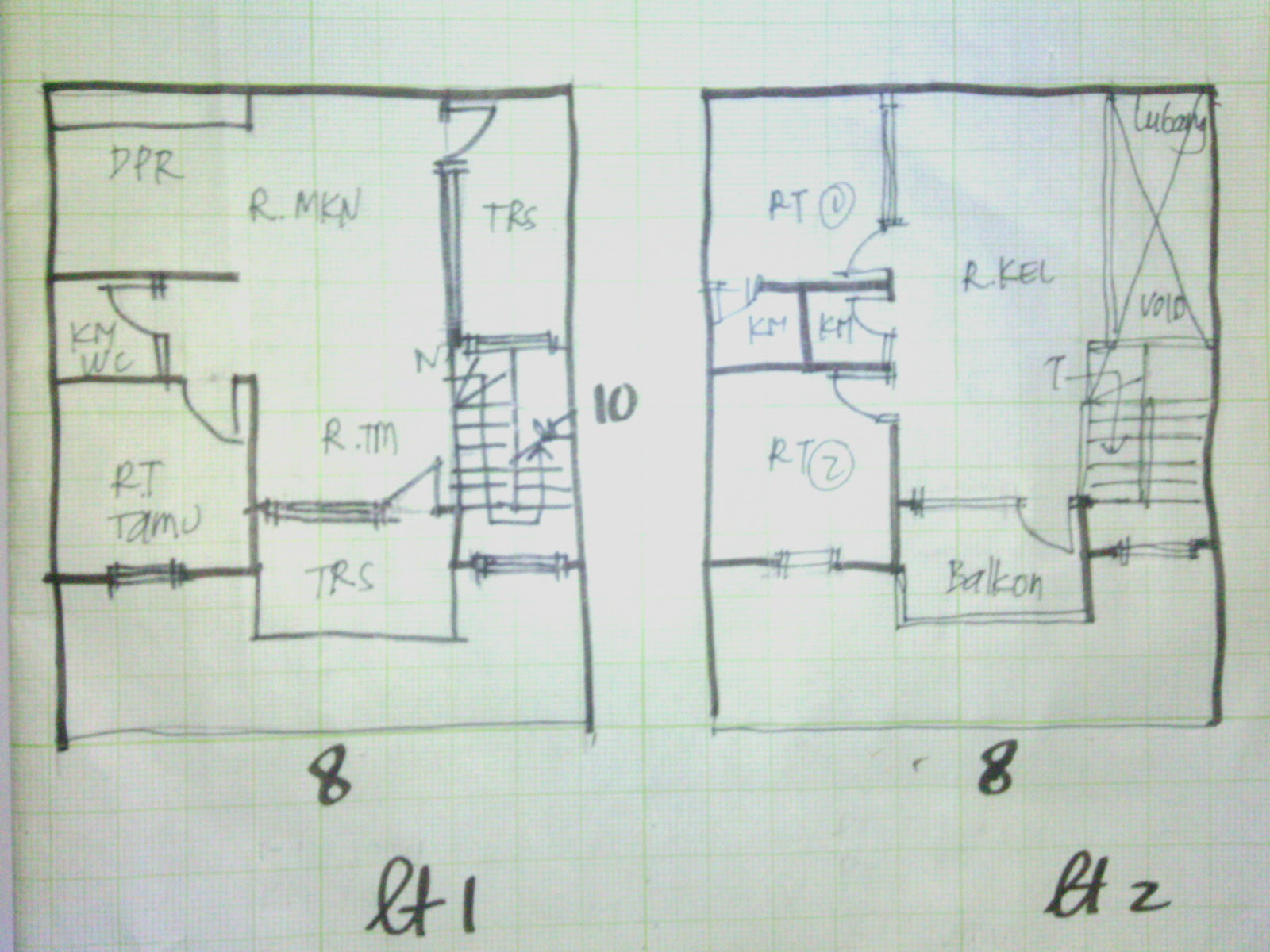 61 Desain Rumah Minimalis 8 X 10 Desain Rumah Minimalis Terbaru