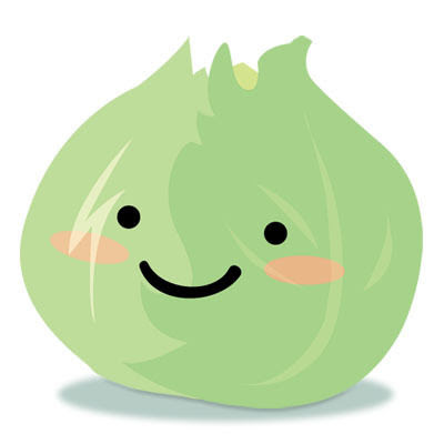 最高かわいい キャベツ イラスト 簡単 動物ゾーン