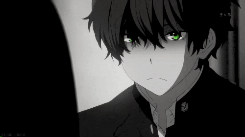 Black White Silver And Green Anime White Clarity Zerochan Anime Image Board Dark Purple Sometimes Represents Black Hair But White Hair Is Often Colored As A Pale Shade Of