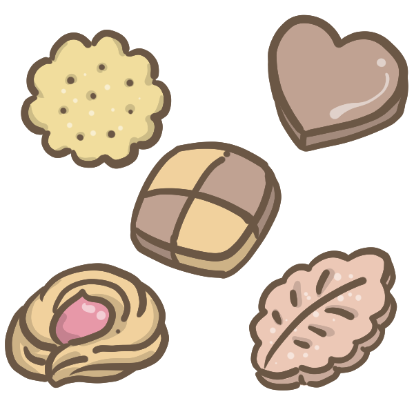 元のクッキー イラスト かわいい 無料イラスト集