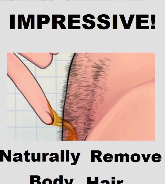 How to remove hairs of underarms