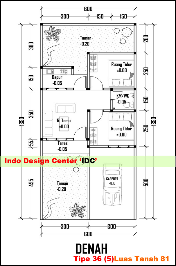 Desain Teras Rumah Lebar 6 Meter - Wall PPX