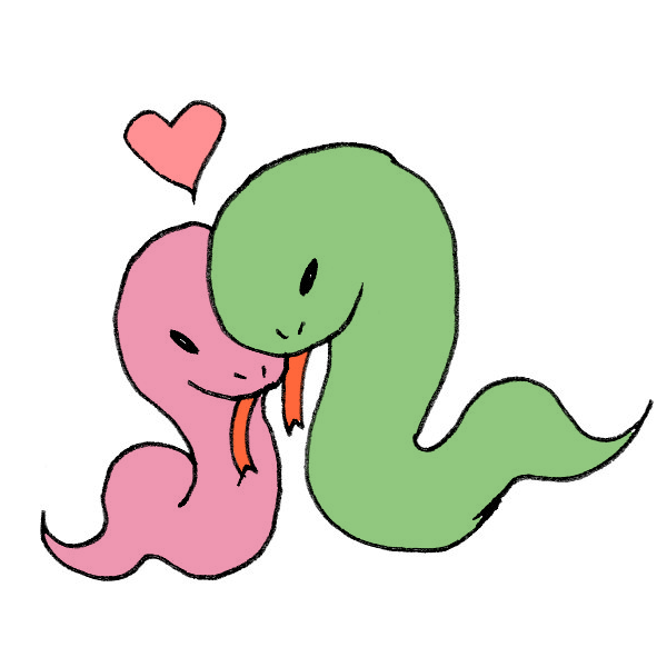 最高の動物画像 最高ヘビ イラスト