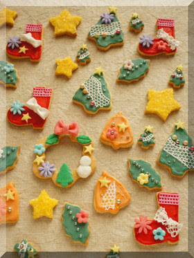 50 素晴らしいかわいい クリスマス クッキー レシピ 全イラスト集