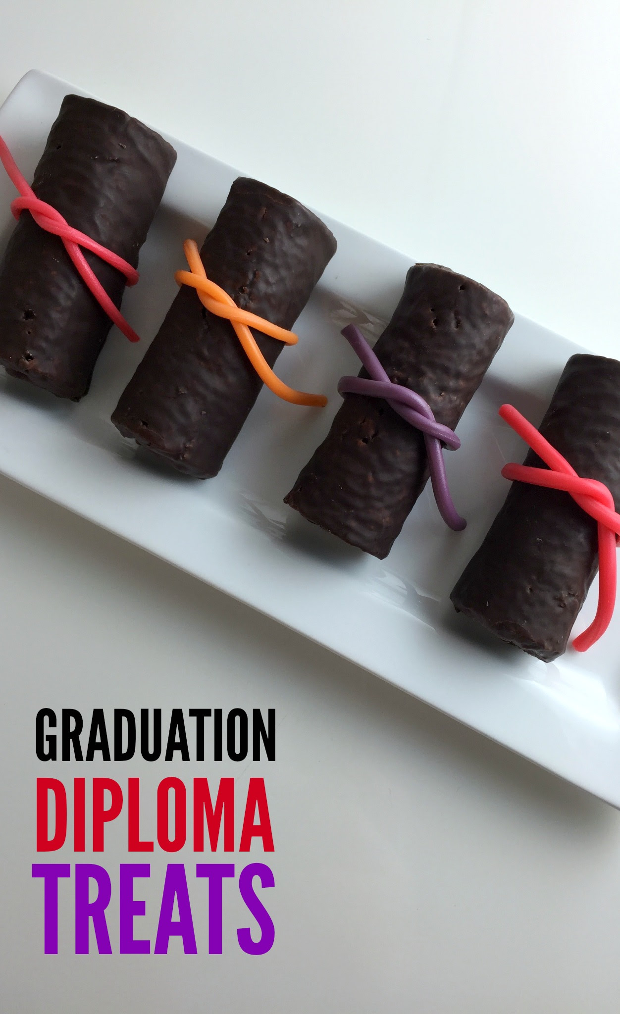 30 graduation party food ideas to make it easy for planning the perfect grad party! Super Easy Graduation Diploma Treats Catch My Party
