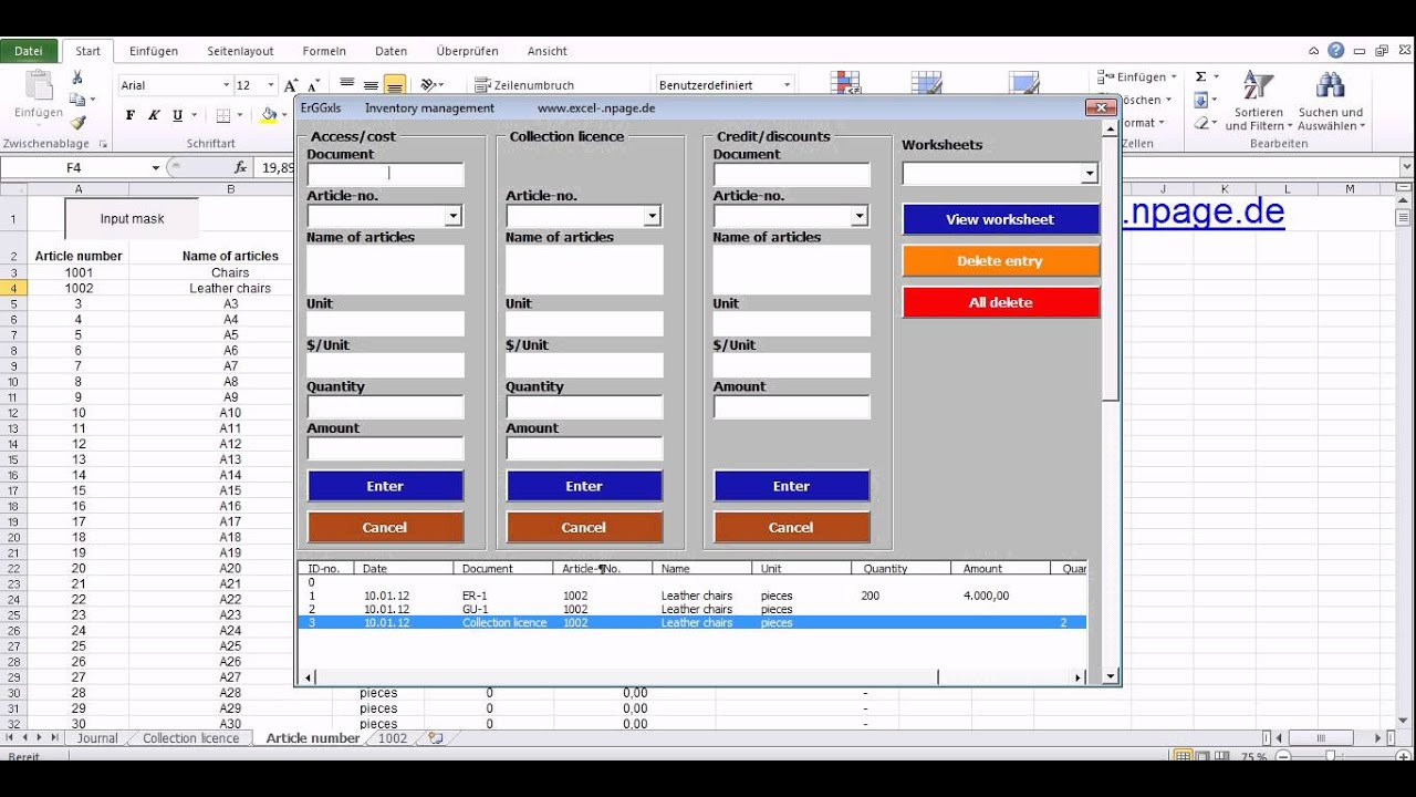 Www Excel Npage De Warehose Inventory Management Automated Inventory Management Solution This Accessible Template Allows Users To Track And Maintain Inventory Bin Locations Within A Warehouse