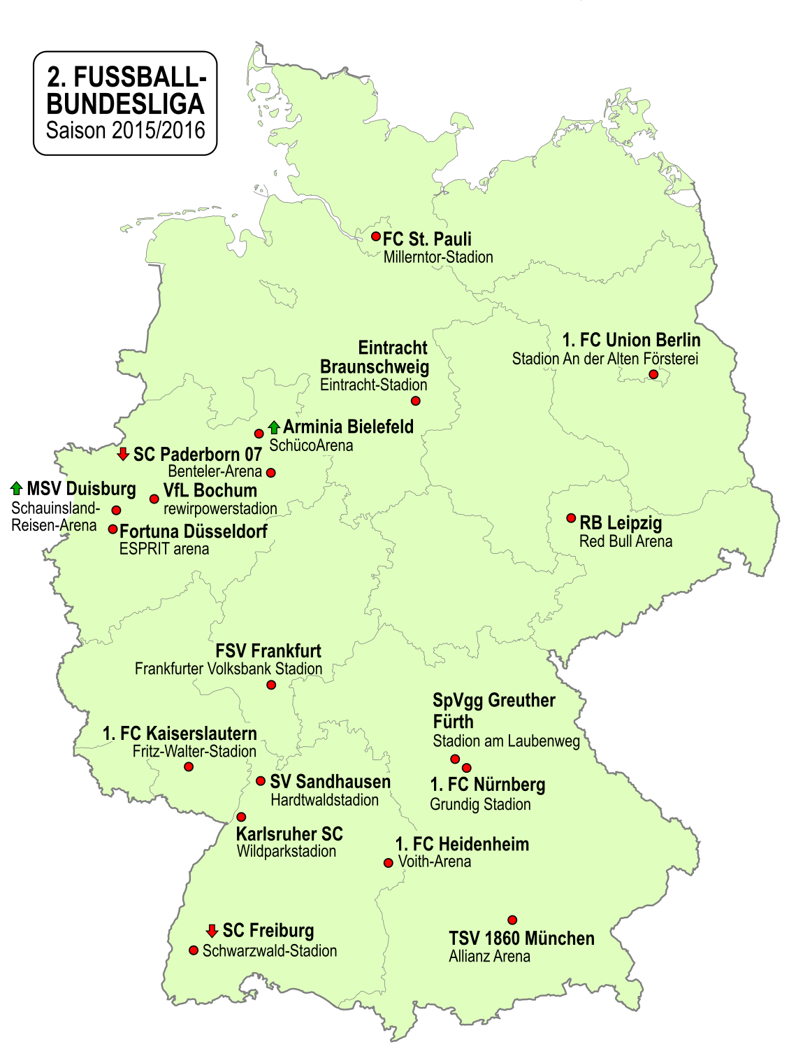 2 Liga / 2. Bundesliga Abschlusstabelle 2016/17 - YouTube ...