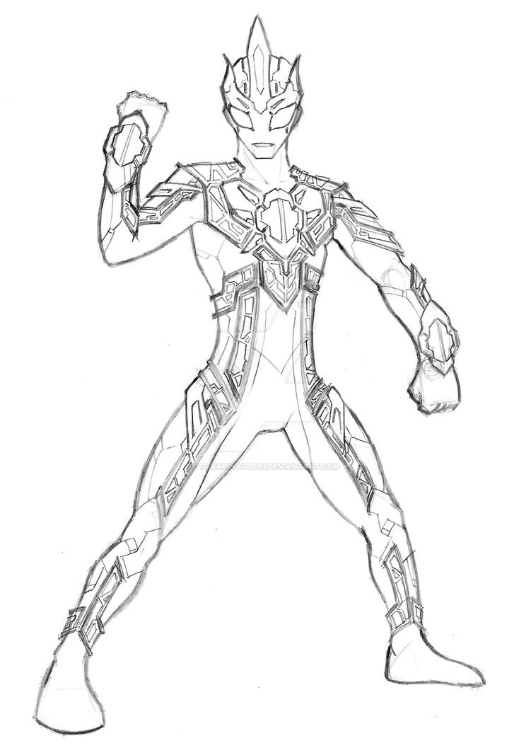 Inspirasi 32 Gambar Mewarnai Ultraman Orb