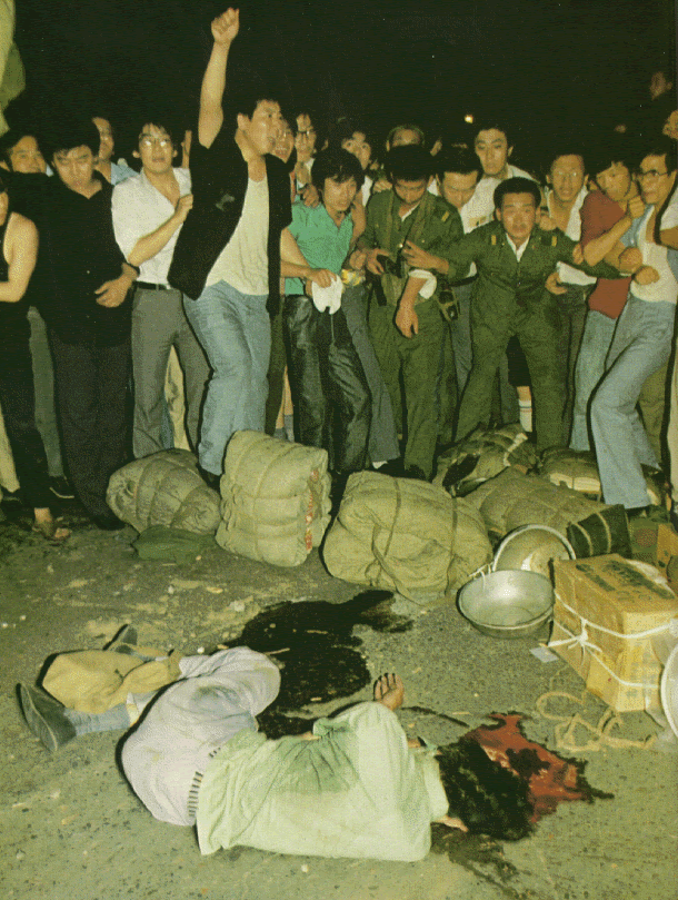 At the time of the tiananmen massacre, hong kong belonged to great britain, but the former empire handed the city over to china in 1997. Tam Massacre Photo Series