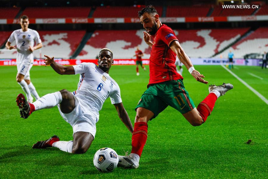 Je crée cette page pour informer l'arbitre du matche france portugal le 10 juillet de l'euro 2016 qu'il y a eu pleins de. Uefa Nations League Football Match Portugal Vs France Xinhua English News Cn