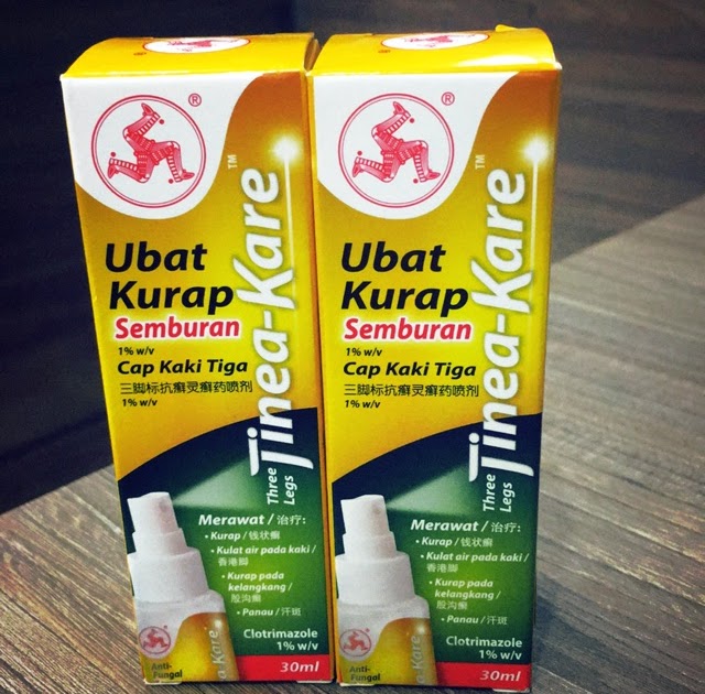 Ubat Kurap Kaki - Contoh Katrok
