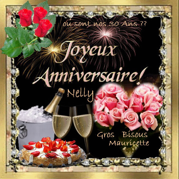Joyeux Anniversaire Ami Which Means Illaps