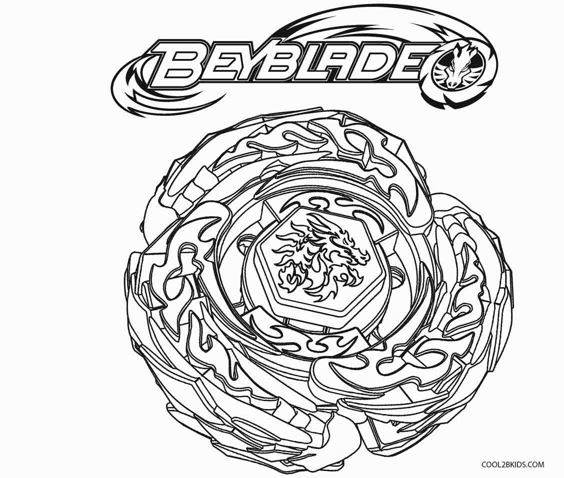 Beyblade Coloring Pages Free De La Hoya - Creative Hobby Place