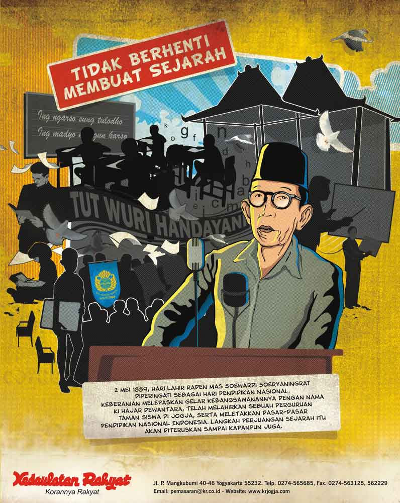 Gambar Kartun Hari Pendidikan Nasional Gokil Abis