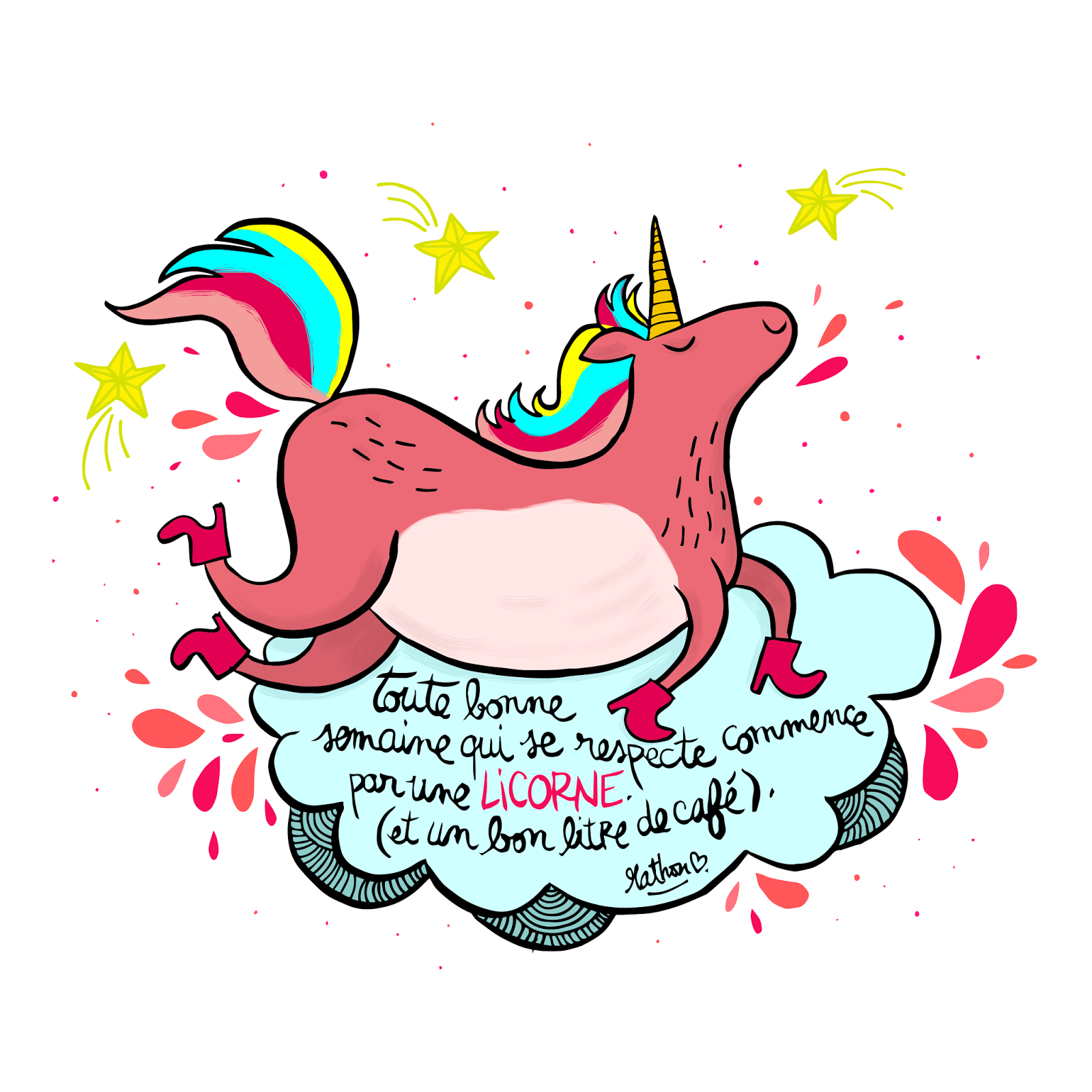 Bon Anniversaire Licorne Ulrike Shantays