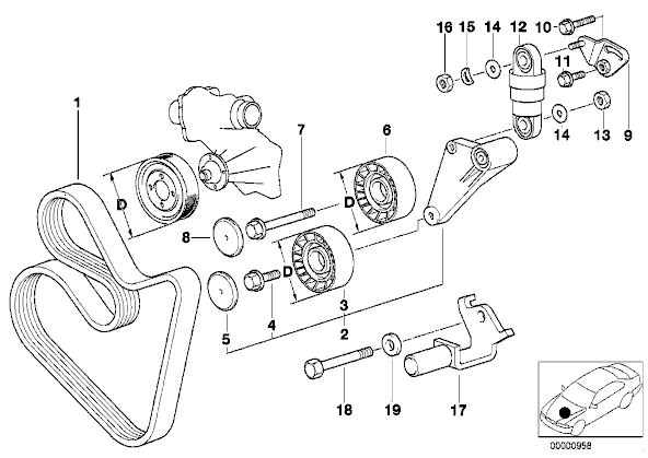 30 2006 Bmw 325i Serpentine Belt Diagram - Wiring Diagram List