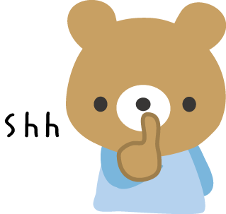 最高の無料イラスト 50 お 静か に 静か イラスト
