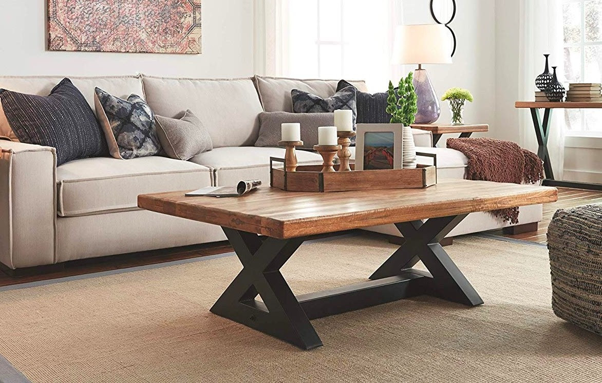 All handmade solid wood furniture with careful and considerate attention to details. 51 Rustic Coffee Tables That Redefine Shabby Chic