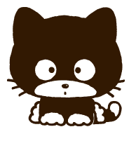 最高白黒 猫 キャラクター スーパーイラストコレクション