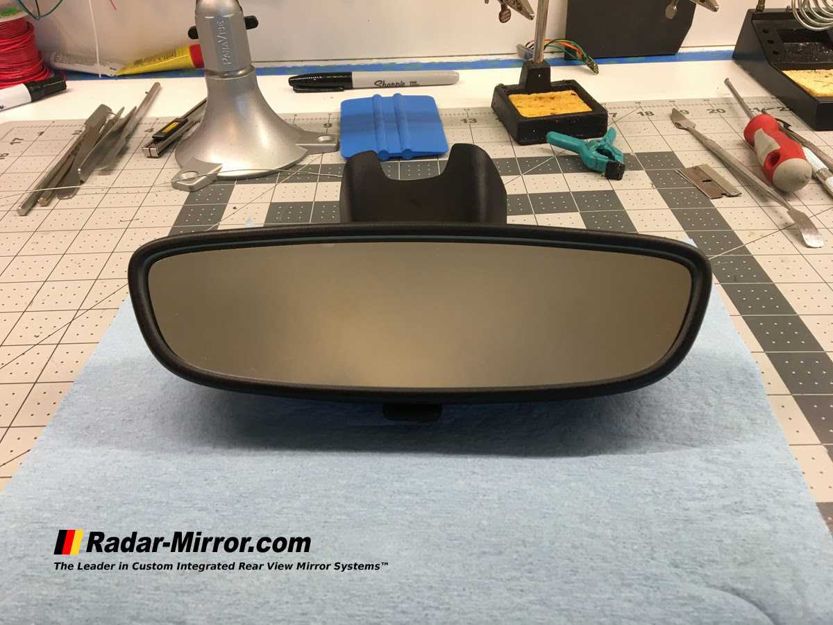 How to power a radar detector from your rear view mirror. Custom Mirror Display For The Max Ci Max Ci 360 Escort Radar Forum