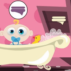 But the baby really needs a bath. Baby Bathing Games