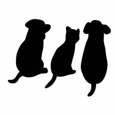すべての動物の画像 ベスト50 シルエット 動物のイラスト