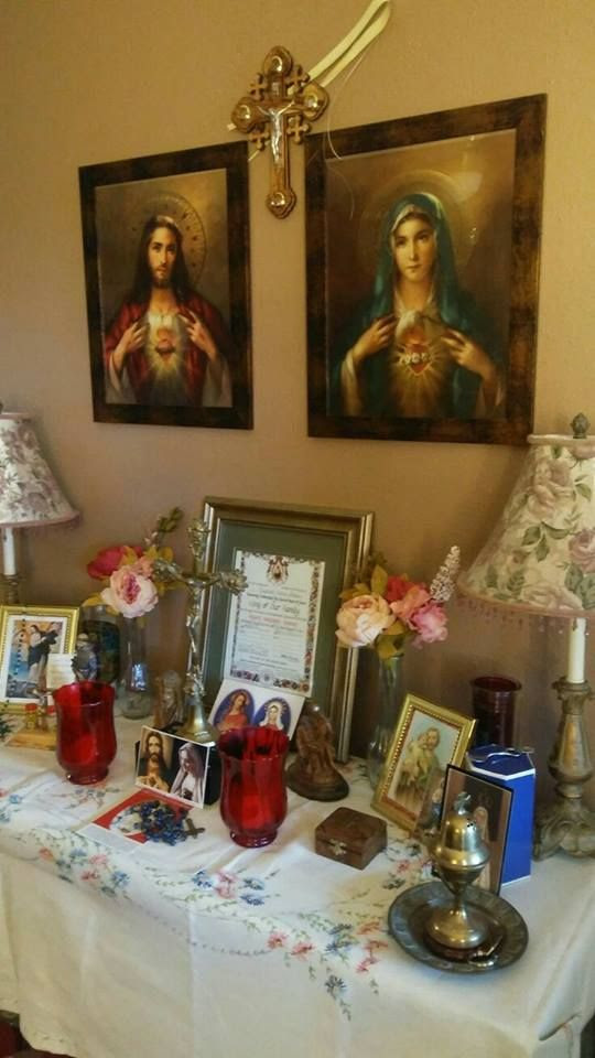 oratório | Altar em casa, Altares, Decoração