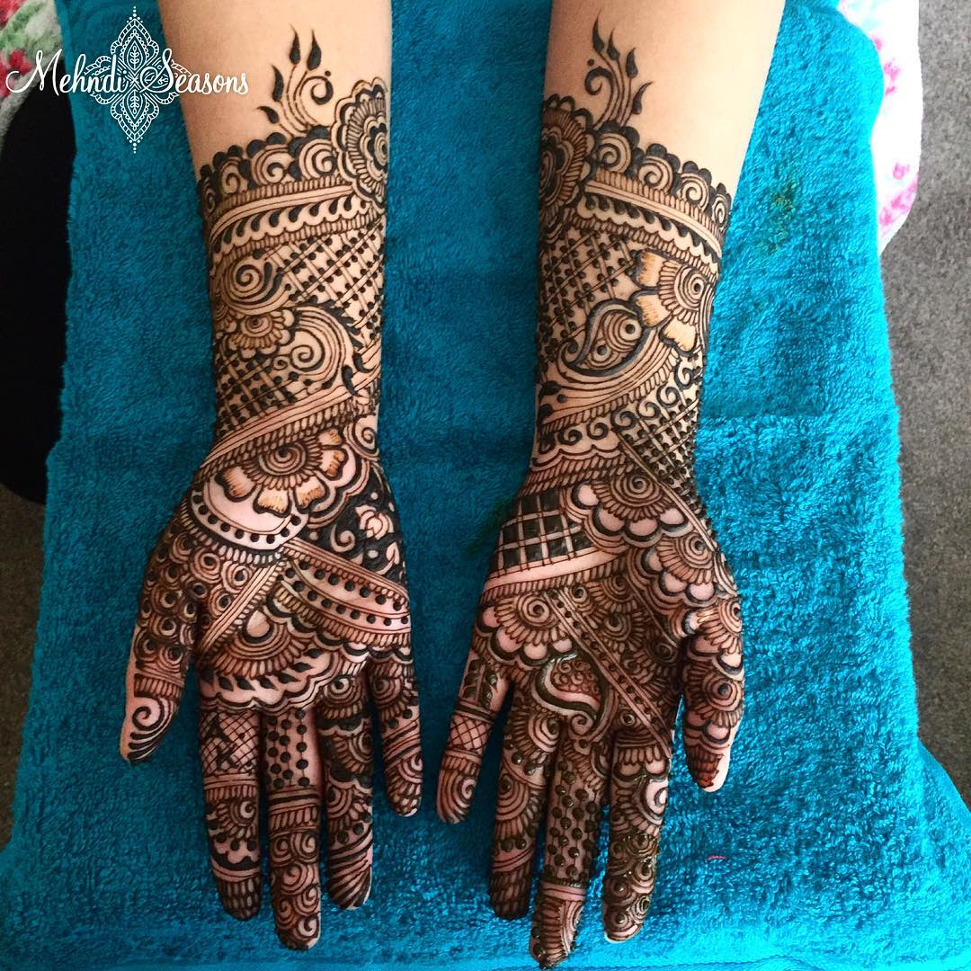 Henna For Wedding Full Hand Mehndi Latest Design
