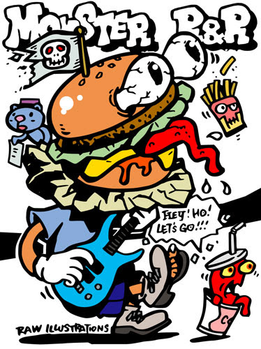 無料ダウンロード キャラクター アメリカン レトロ イラスト Okepictvjn4