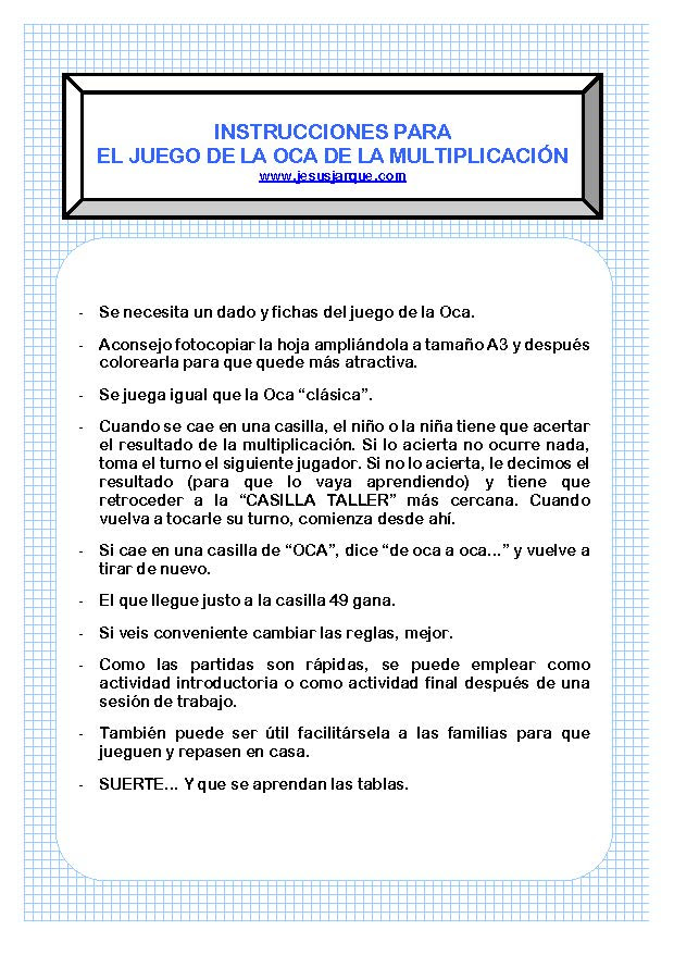 Instrucciones De Juegos De Mesa Para Ninos Noticias Ninos