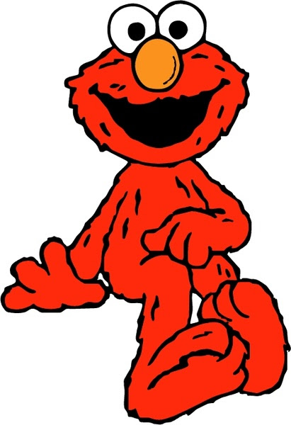 Fairy Coloring Pages: Elmo Sesame Streetvector Logofree ...