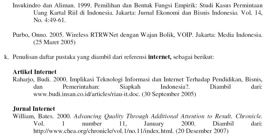 Contoh Daftar Pustaka Novel - Contoh Wa