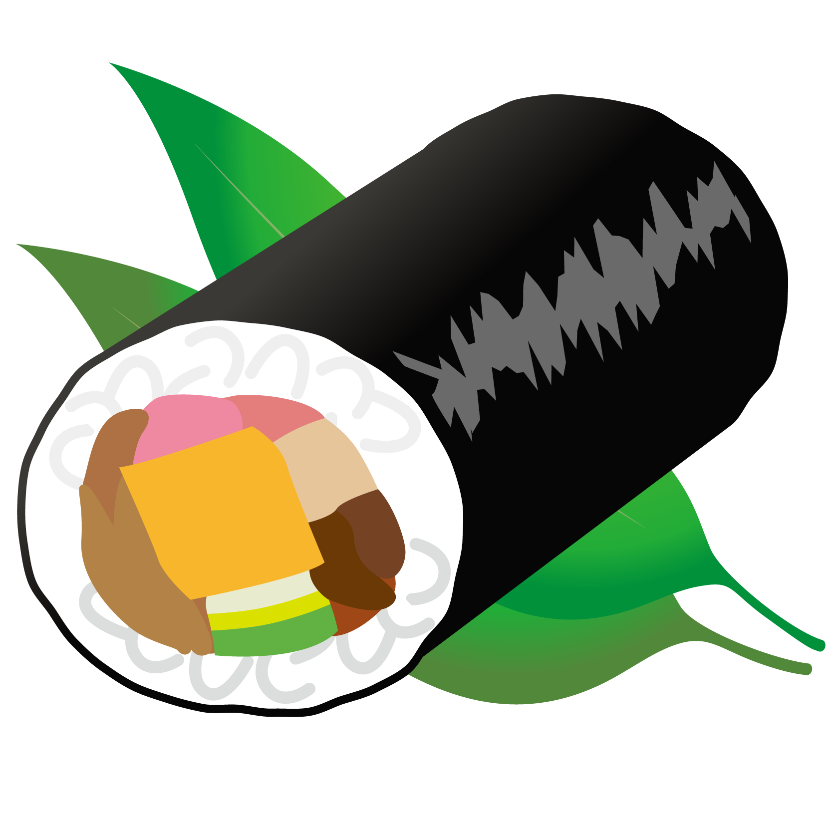 上恵方巻き イラスト 無料 ただのディズニー画像