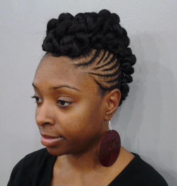 Black Natural Braided Hairstyles For Short Hair Easy Braid Haristyles