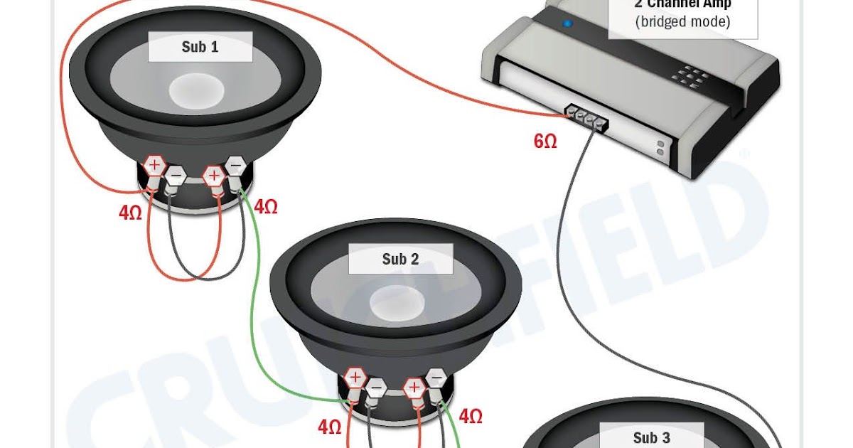 Dvc 4 Ohm Dual Voice Coil Wiring Diagram | Electrical Wiring