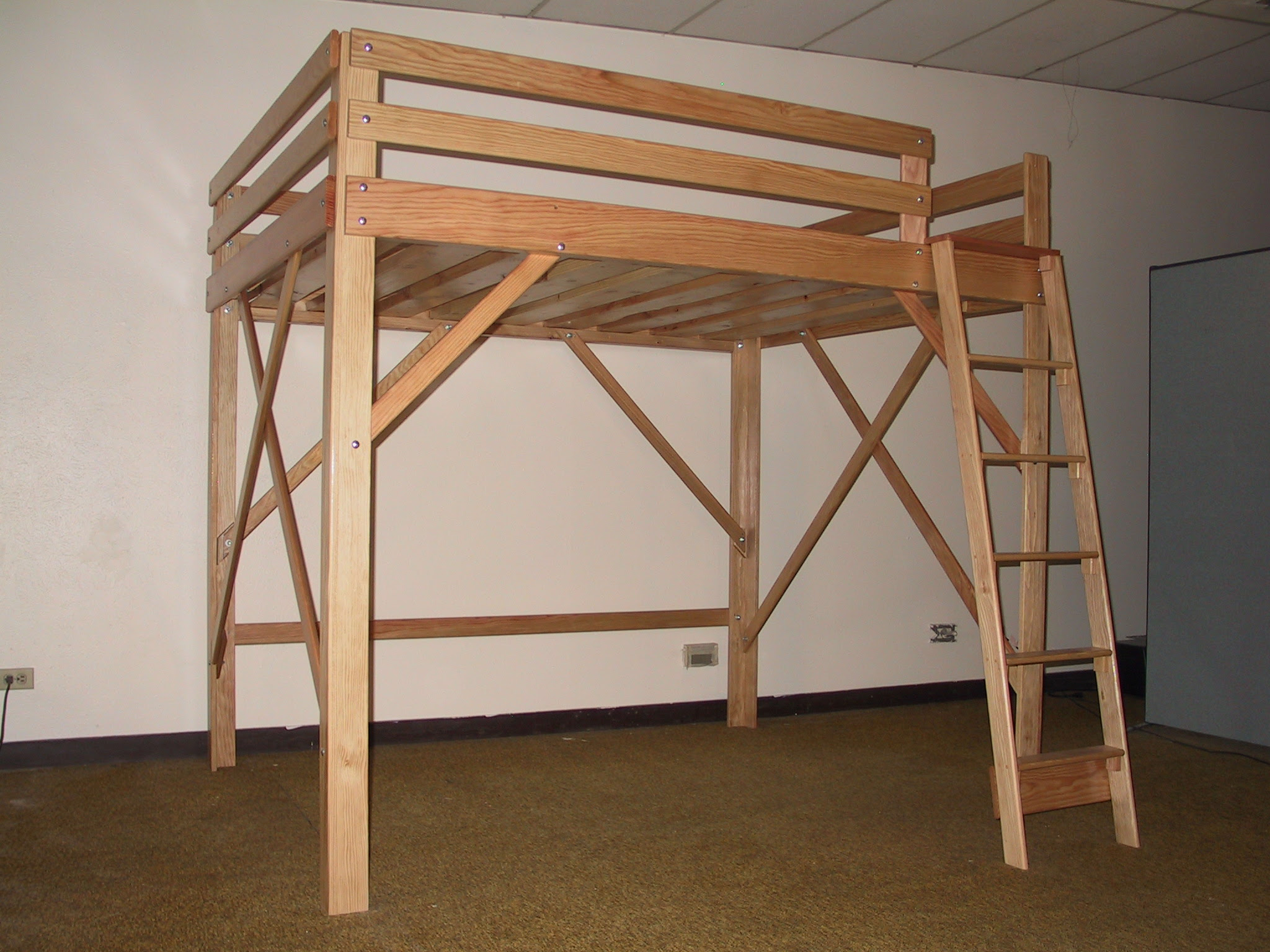 Shop items you love at overstock, with free shipping on everything* and easy returns. Loft Bed Clear Lacquer Finish