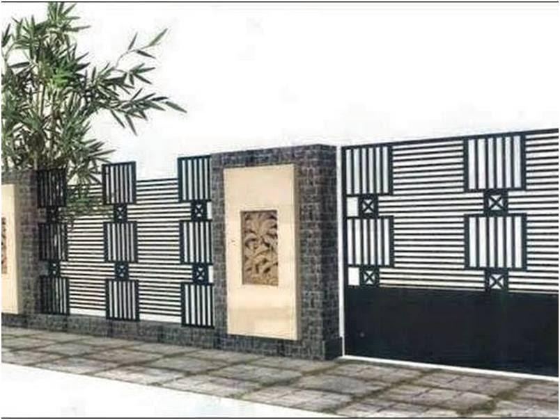  Desain  Pagar  Anti  Maling  Rumah  Agus
