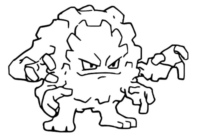 エレガントポケモン ごろーん すべてのぬりえ