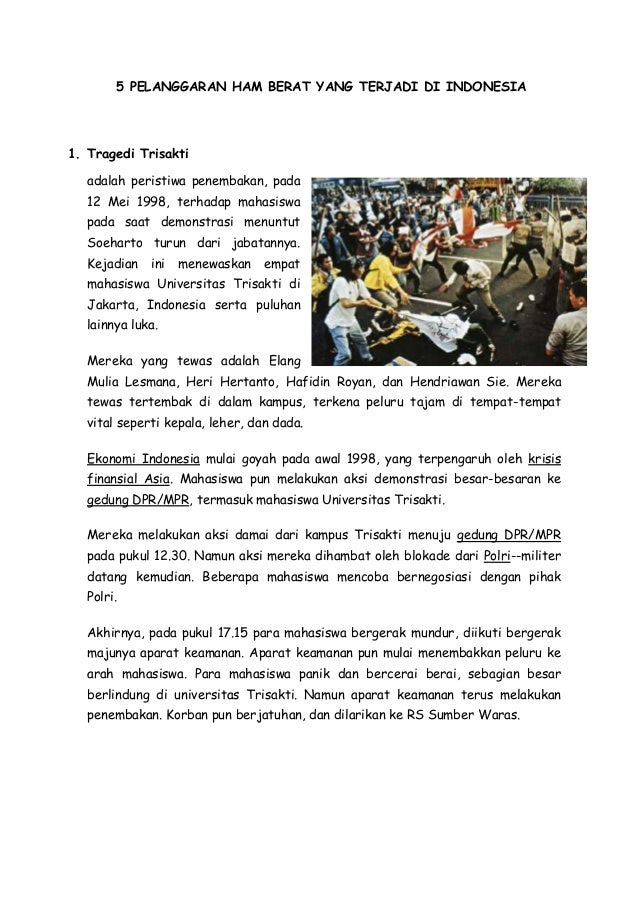 Contoh Hak Asasi Manusia Tentang Pembunuhan - Contoh Z