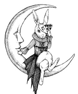 かわいいディズニー画像 オシャレ 月 イラスト おしゃれ