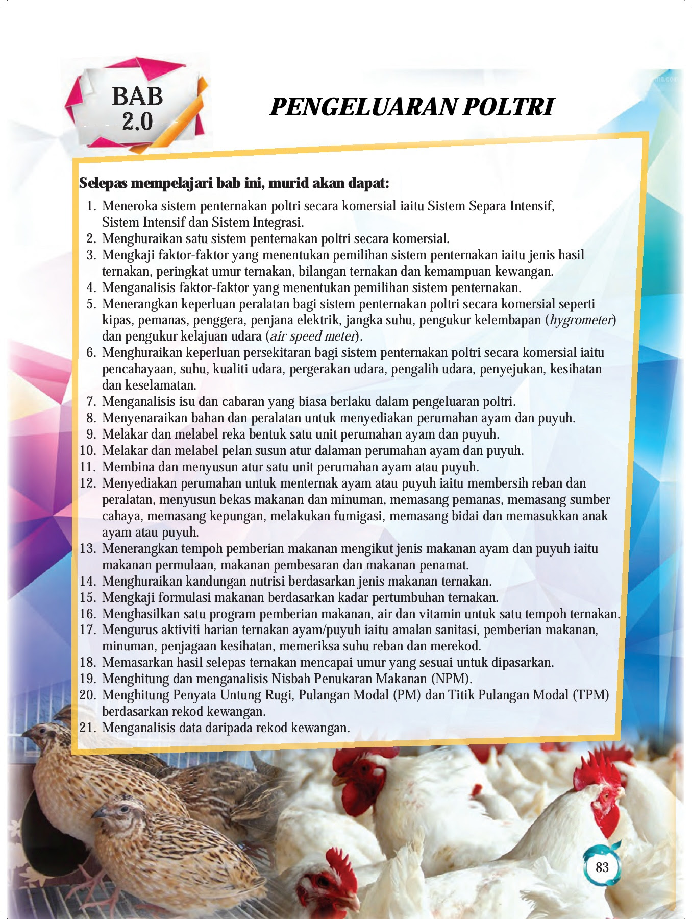 Projek ini merupakan kesinambungan dari projek ternakan ayam pedaging sistem reban terbuka di kg lentang, jerangau, dungun, terengganu. Tg4 Bab 2 1 Penternakan Poltri Flip Ebook Pages 1 35 Anyflip Anyflip